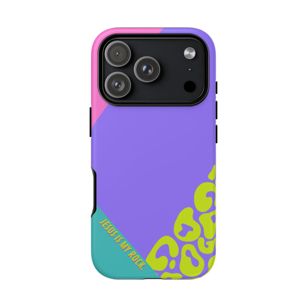Jesus is My Rock 90's Themed Phone Case