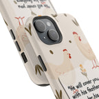 Psalm 91:4 Chicken Phone Case