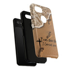 Footprints in the sand phone case