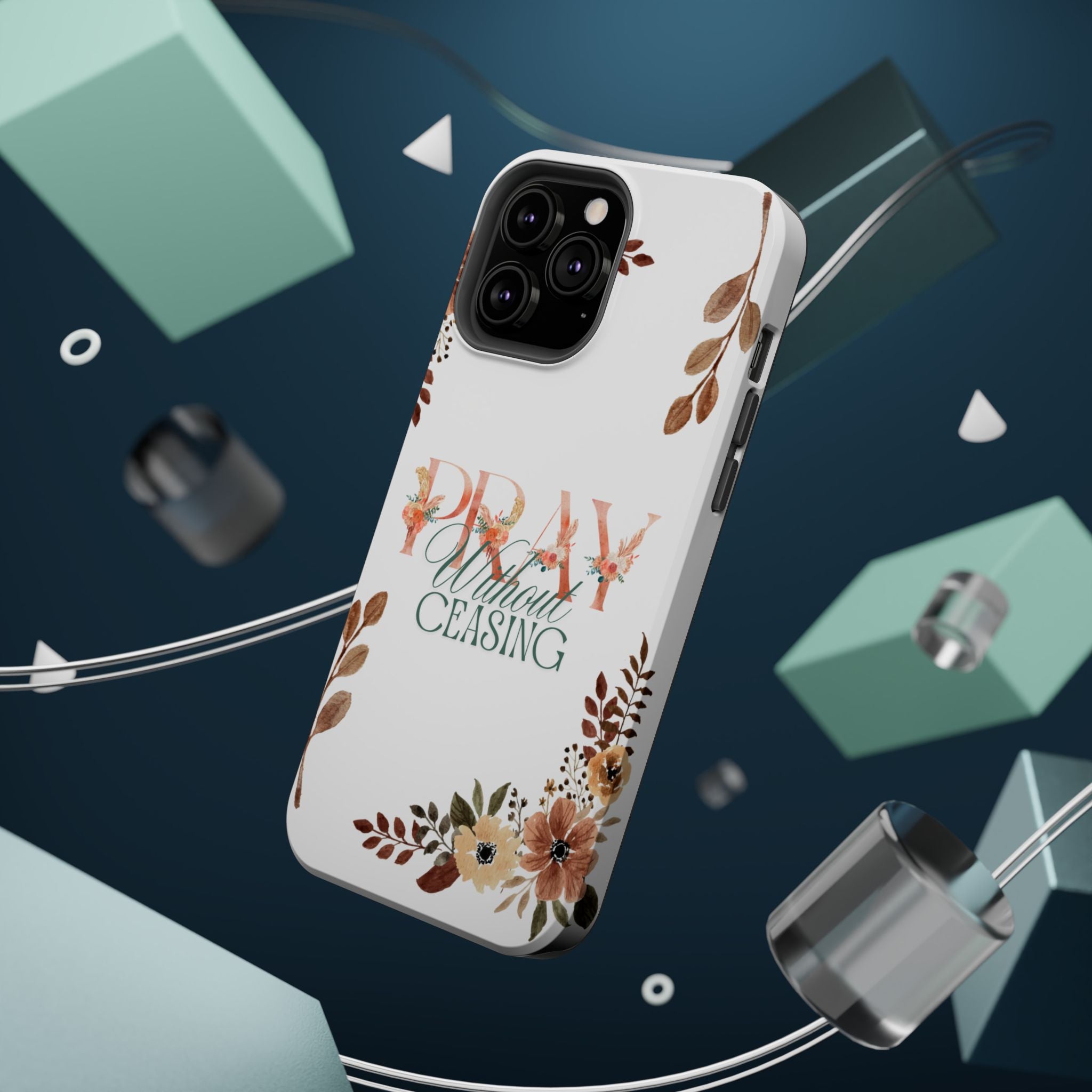Pray Without Ceasing phone case