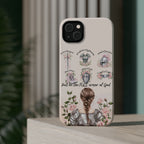 Armor of God (brown hair) phone case