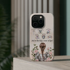 Armor of God (brown hair) phone case