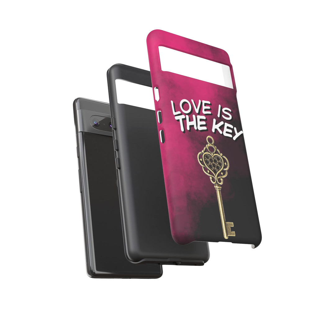 Love is the Key Phone Case