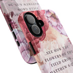 Matthew 6:28 Floral Samsung/Android Phone Case