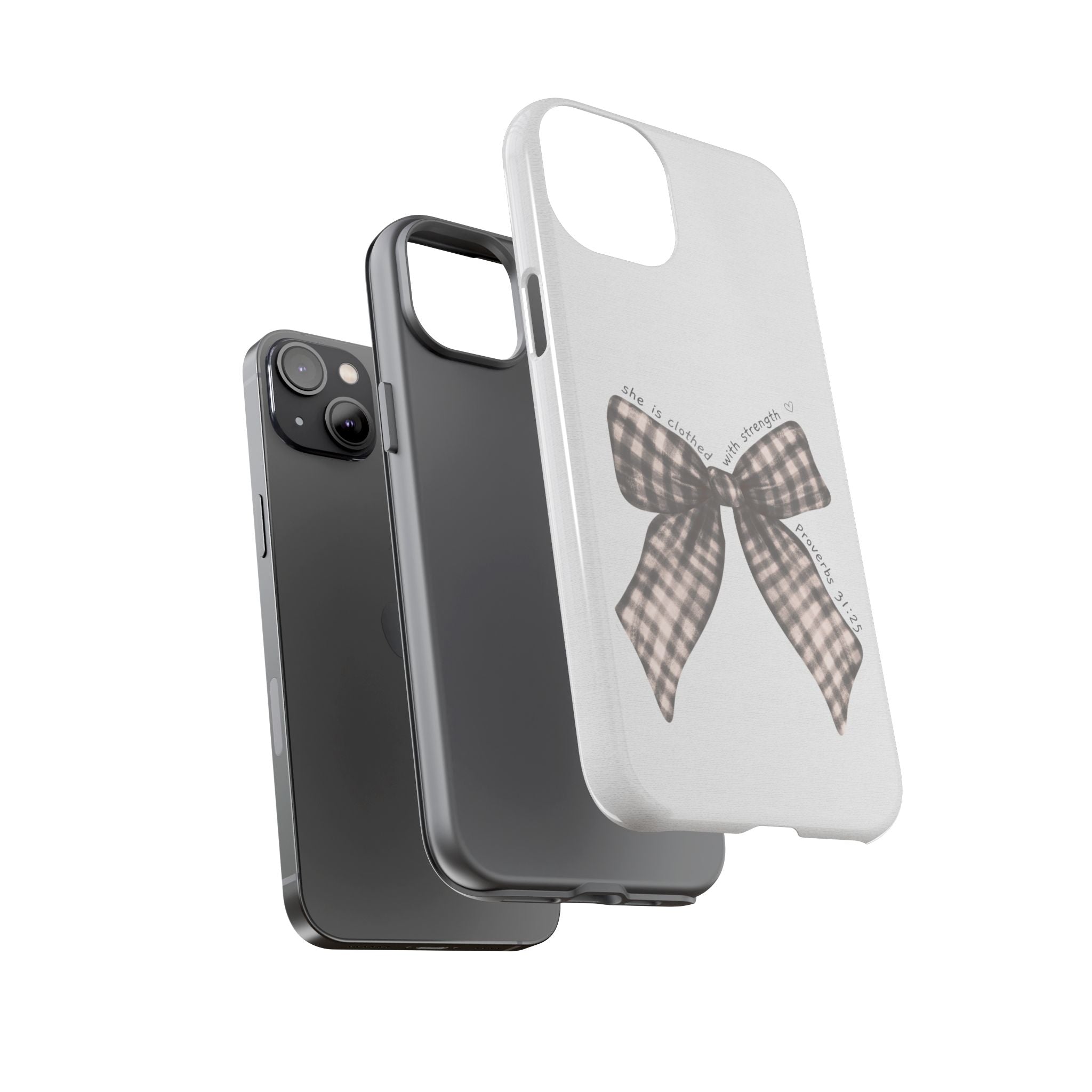 Proverbs 31 Rustic Bow Non MagSafe Phone Case