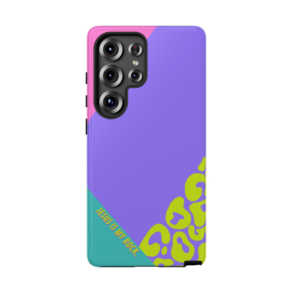 Jesus is My Rock 90's Themed Phone Case