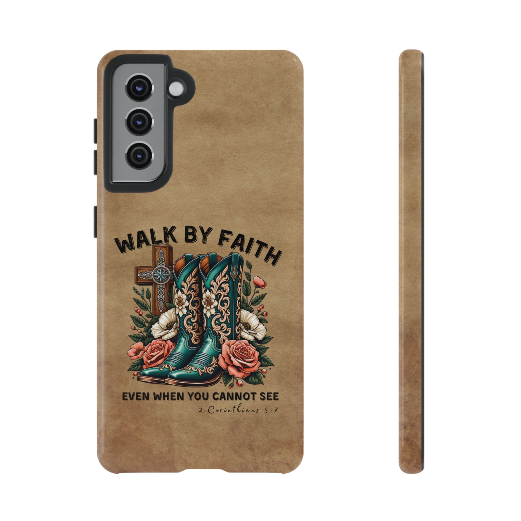 Walk By Faith Rustic Case