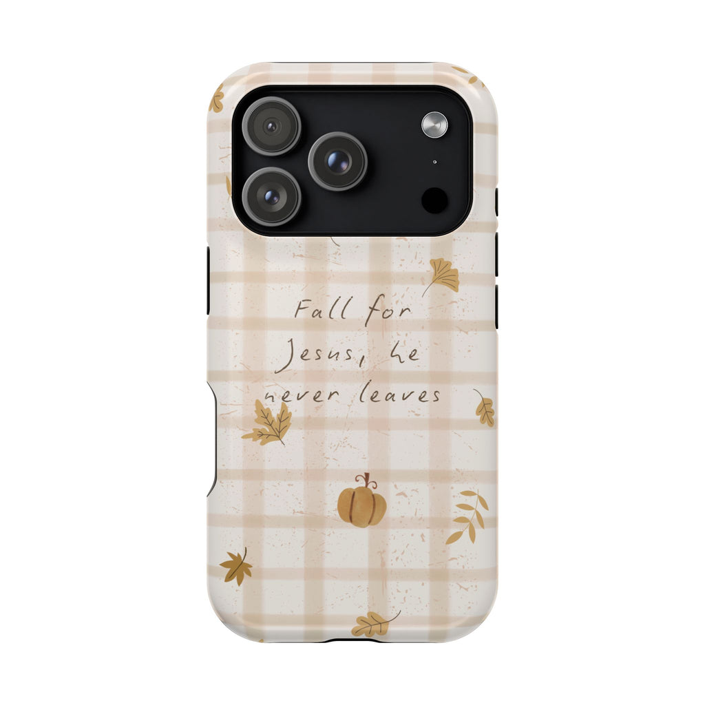 Fall for Jesus Phone Case