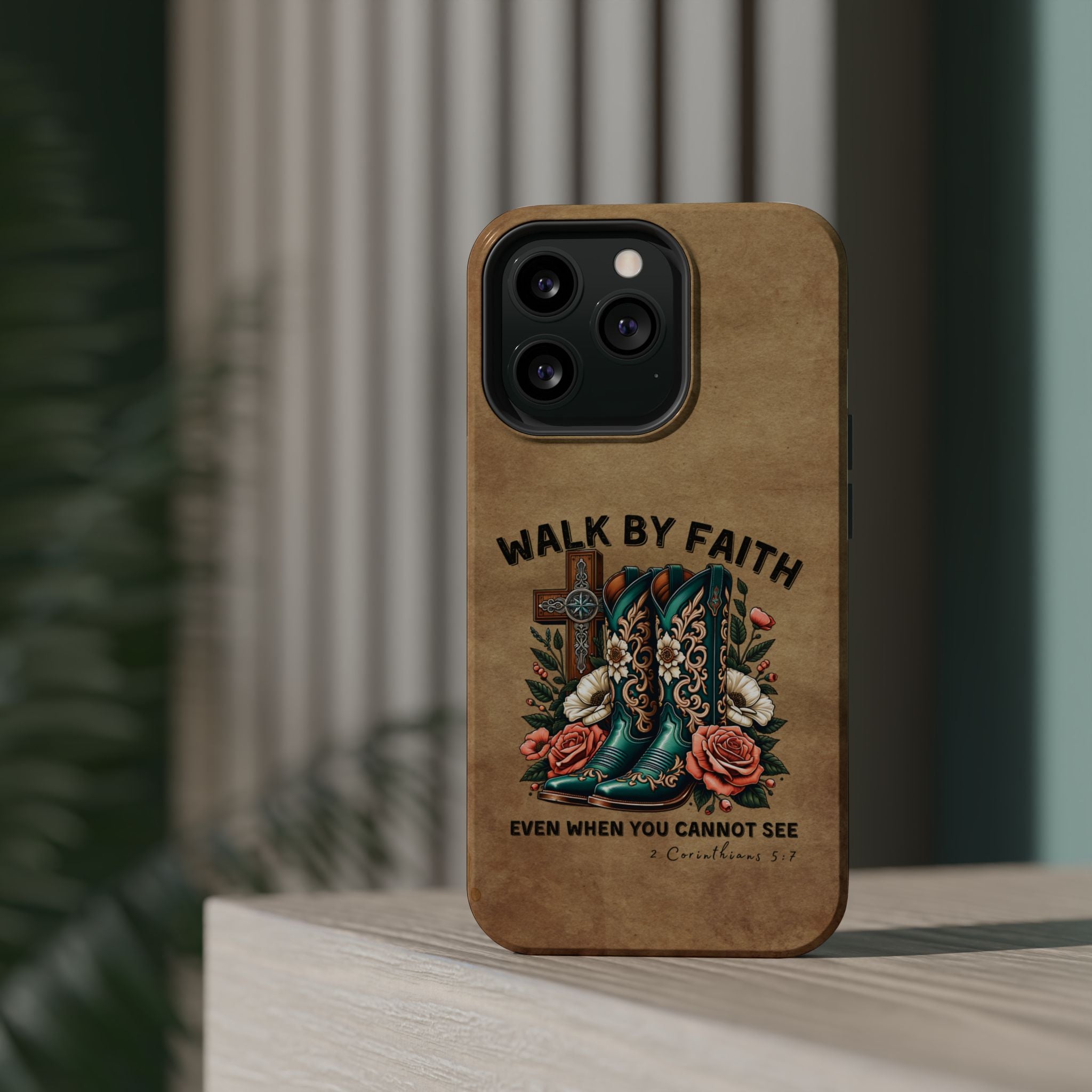 Walk by Faith Rustic Case