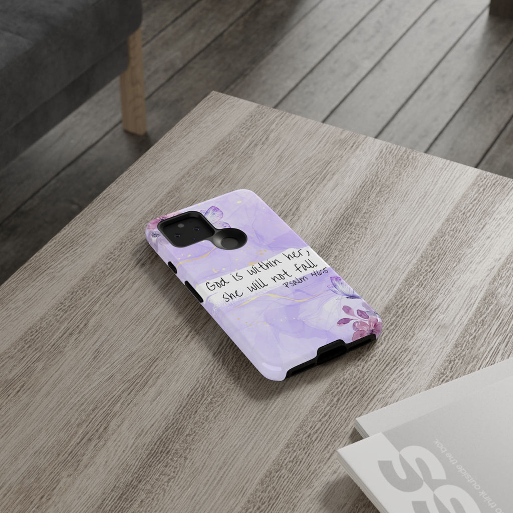 God Is Within Her Non MagSafe phone Case