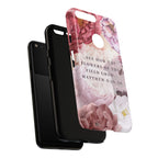 Matthew 6:28 Floral Samsung/Android Phone Case