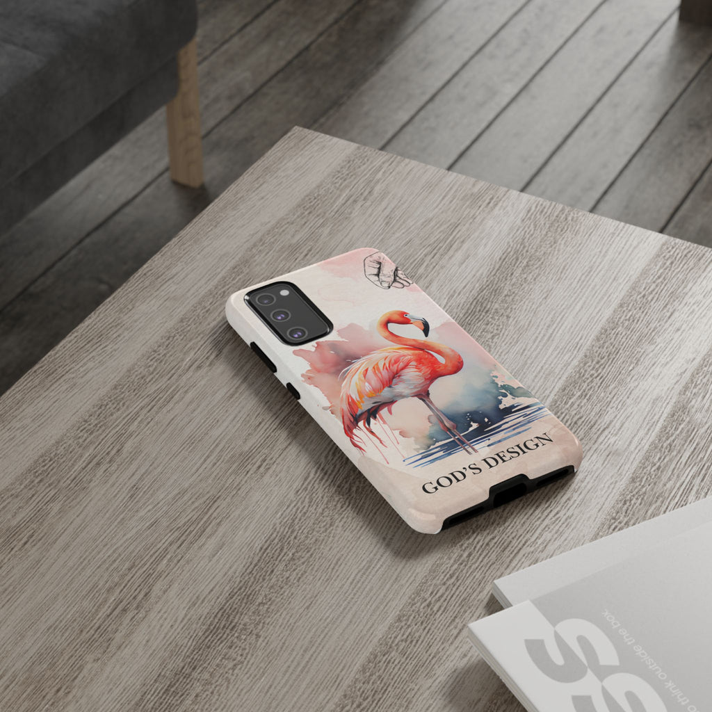 God’s Design Pink Flamingo Case
