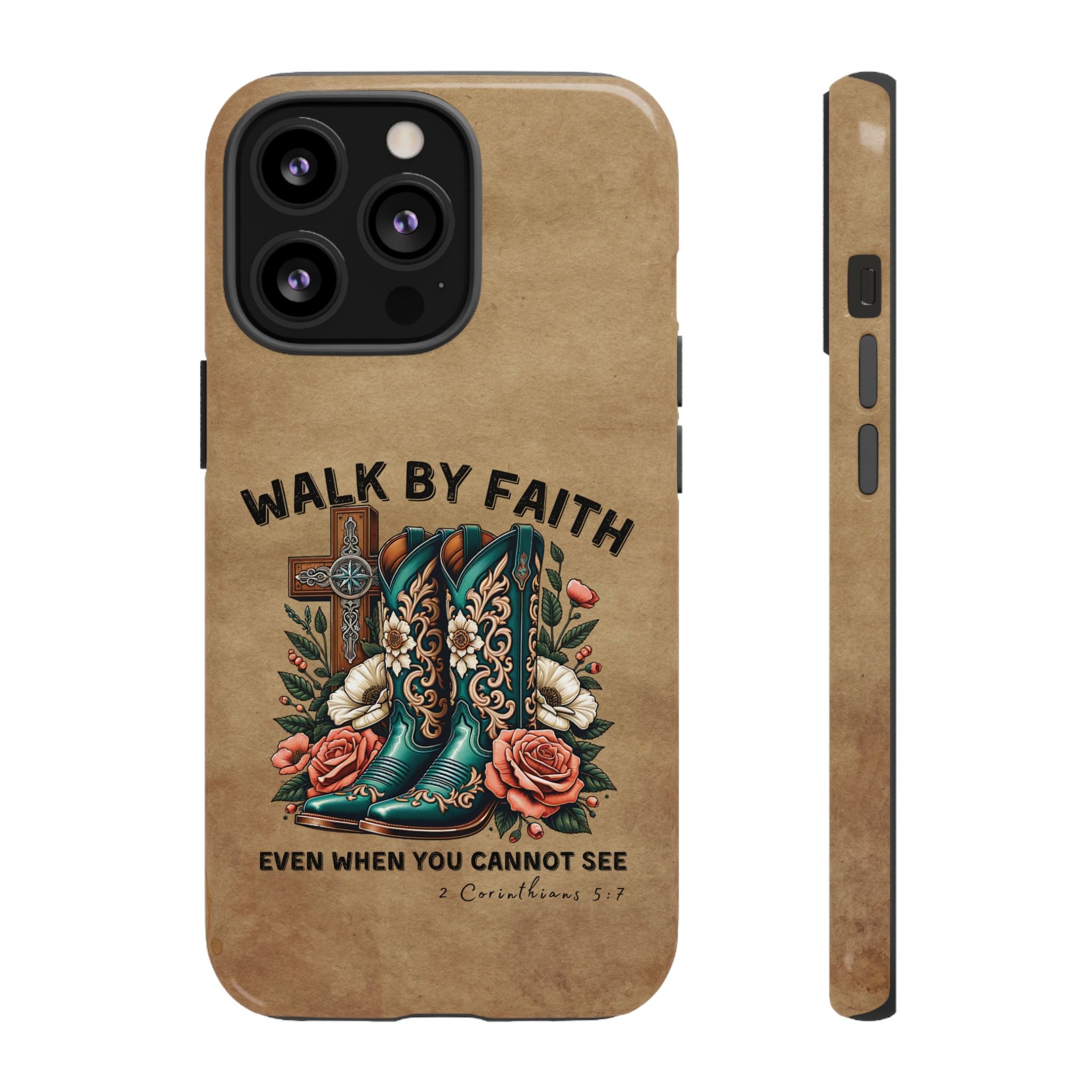 Walk By Faith Rustic Case
