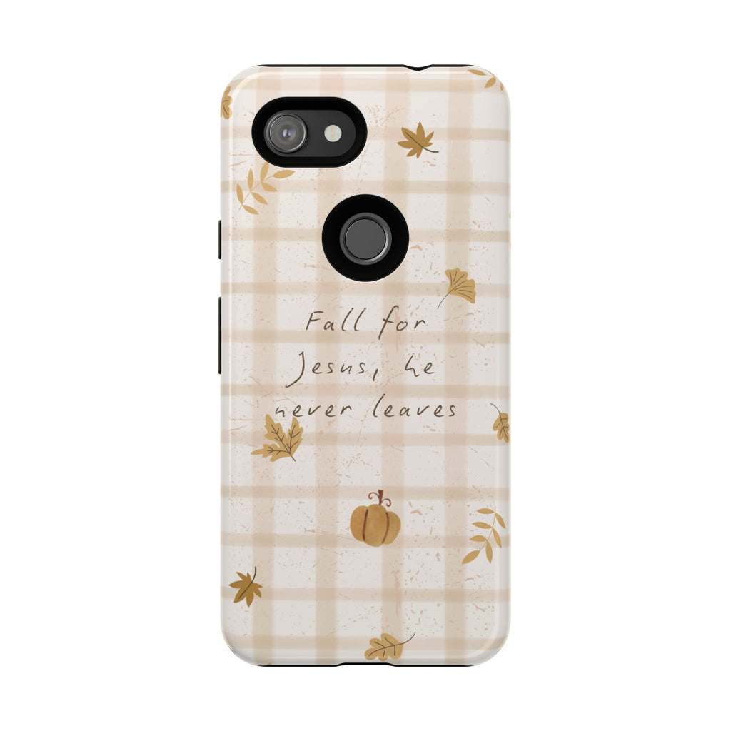 Fall for Jesus Phone Case