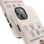 Armor of God (brown hair) phone case