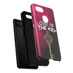 Love is the Key Phone Case