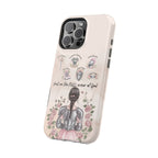 Armor of God Phone Case (dark hair, light skinned woman)
