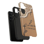 Footprints in the sand phone case