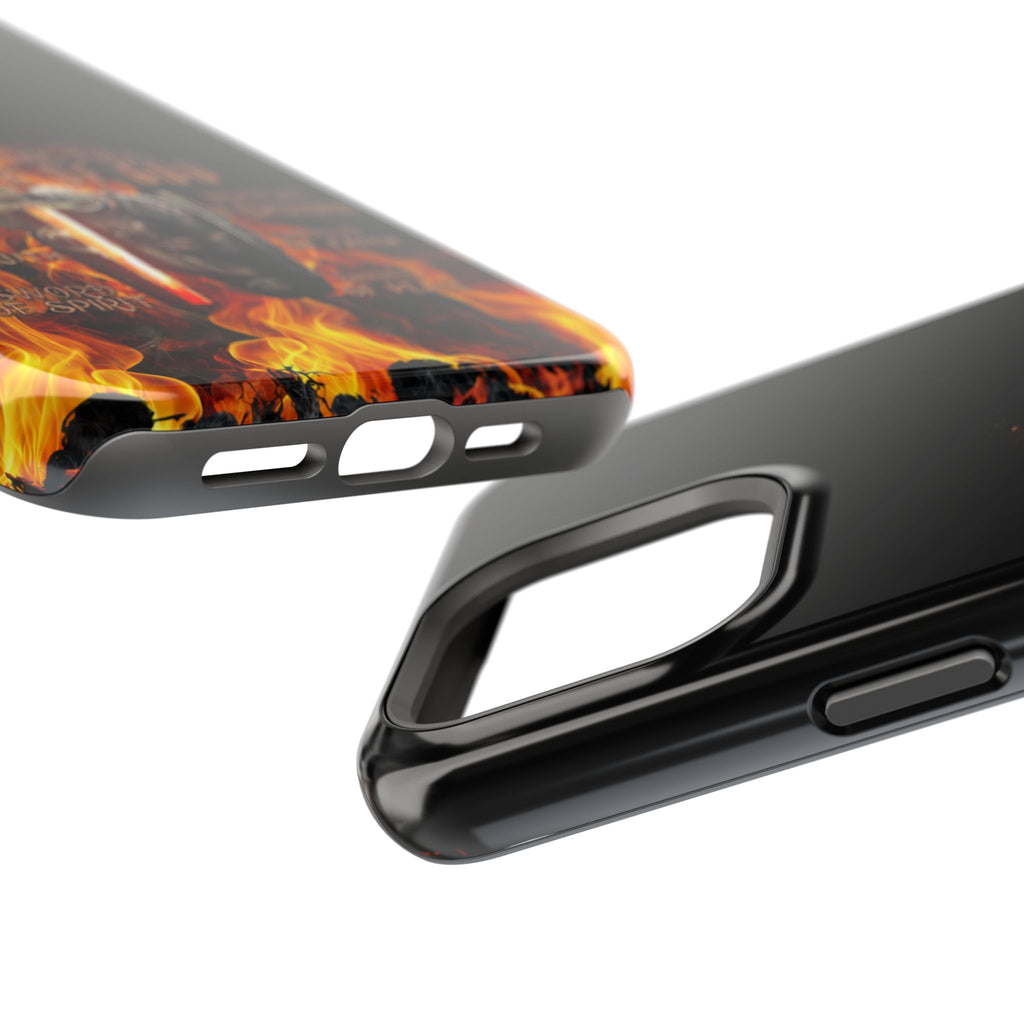Forged in the flames phone case