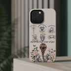 Armor of God (brown hair) phone case