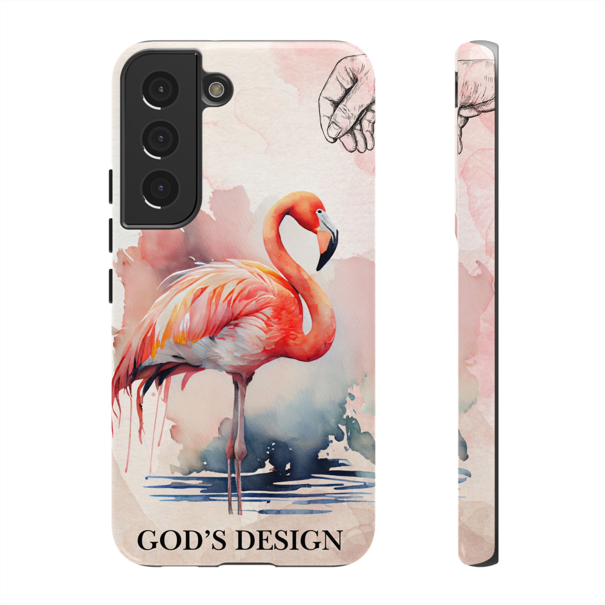 God’s Design Pink Flamingo Case