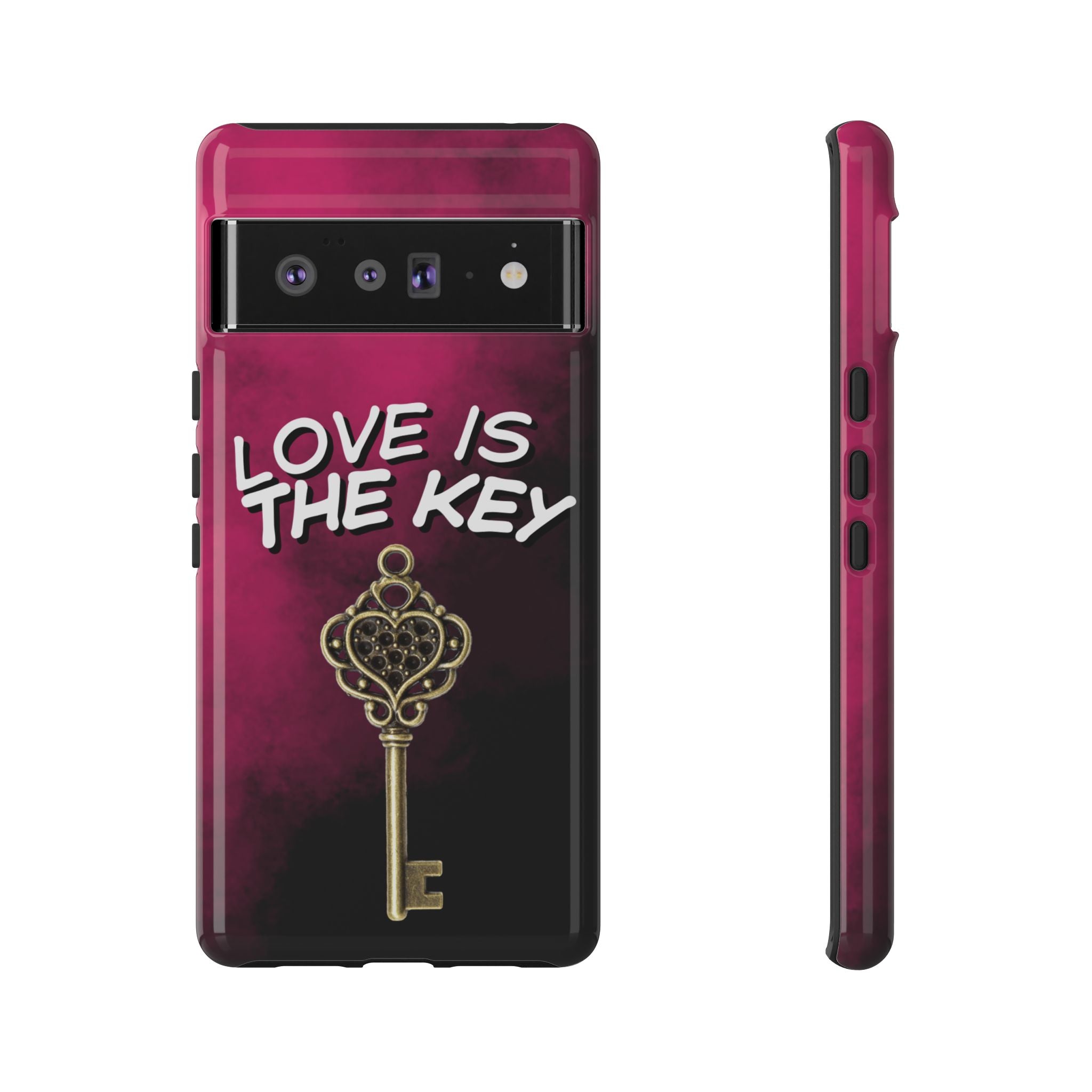 Love is the Key Phone Case