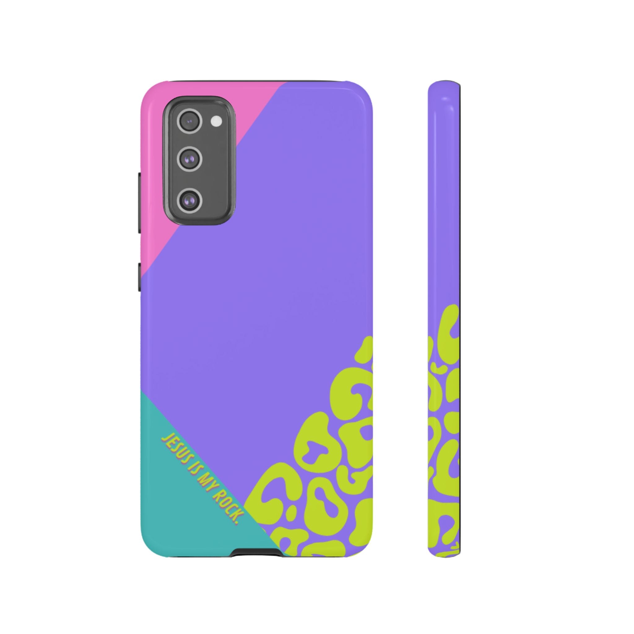 Jesus is My Rock 90's Themed Phone Case