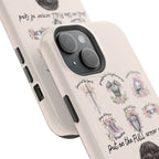 Armor of God (Dark haired woman) phone case