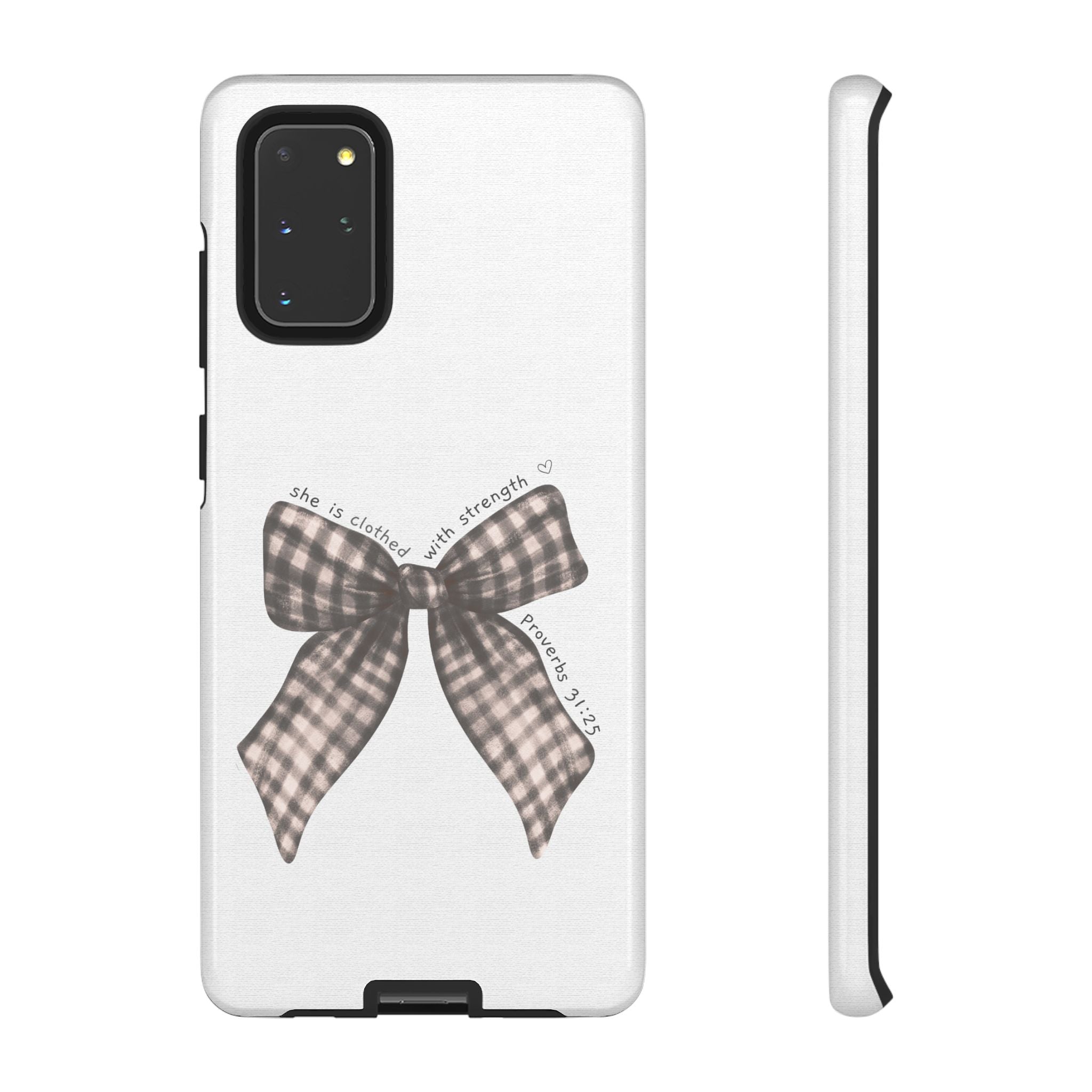 Proverbs 31 Rustic Bow Non MagSafe Phone Case