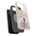 Armor of God Phone Case (dark hair, light skinned woman)