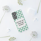 "With God, All Things Are Possible" Non MagSafe Phone Case