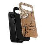 Footprints in the sand phone case