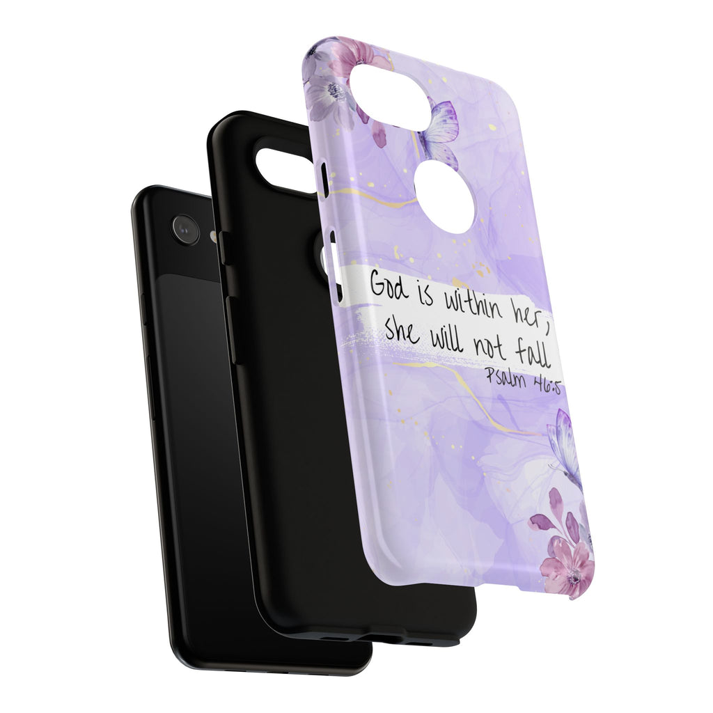 God Is Within Her Non MagSafe phone Case