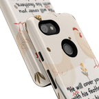 Psalm 91:4 Chicken Phone Case