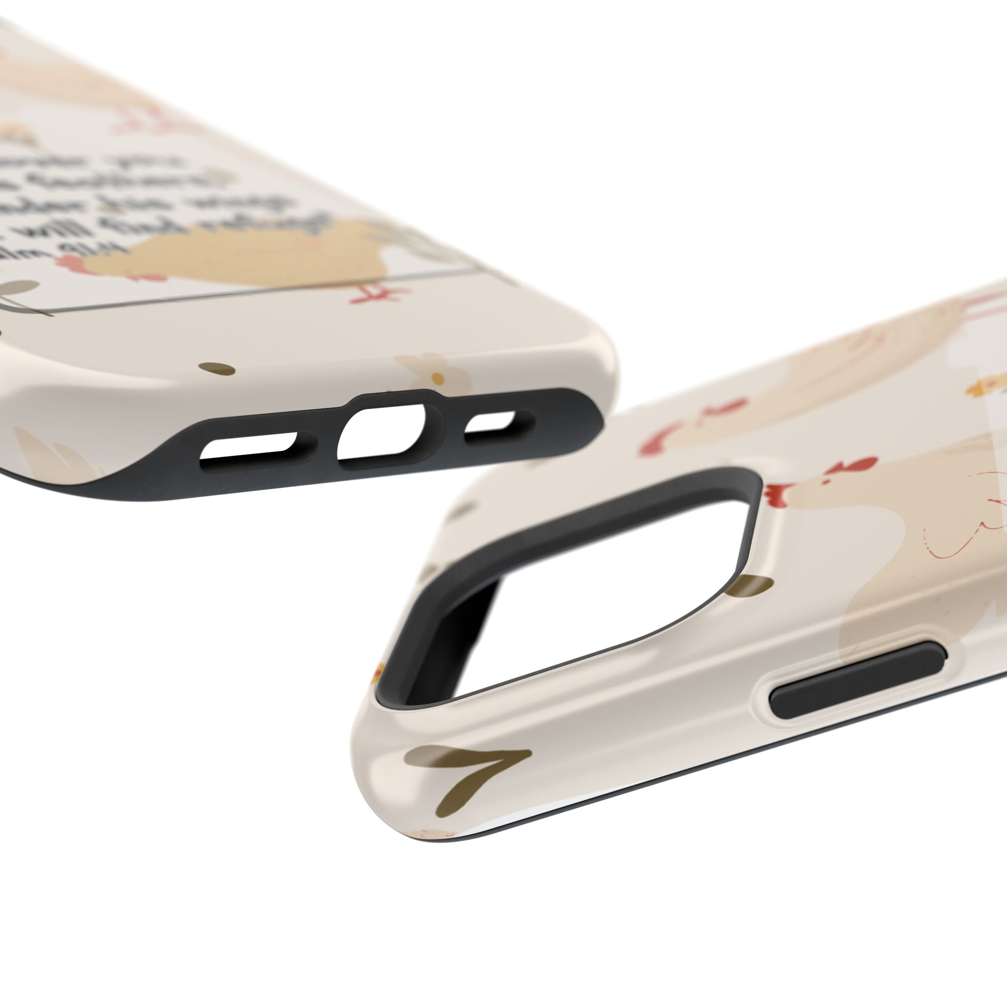 Psalm 91:4 Chicken Phone Case