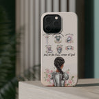 Armor of God (Dark haired woman) phone case