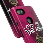 Love is the Key Phone Case