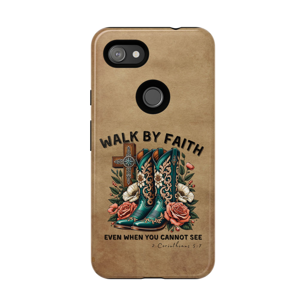 Walk By Faith Rustic Case