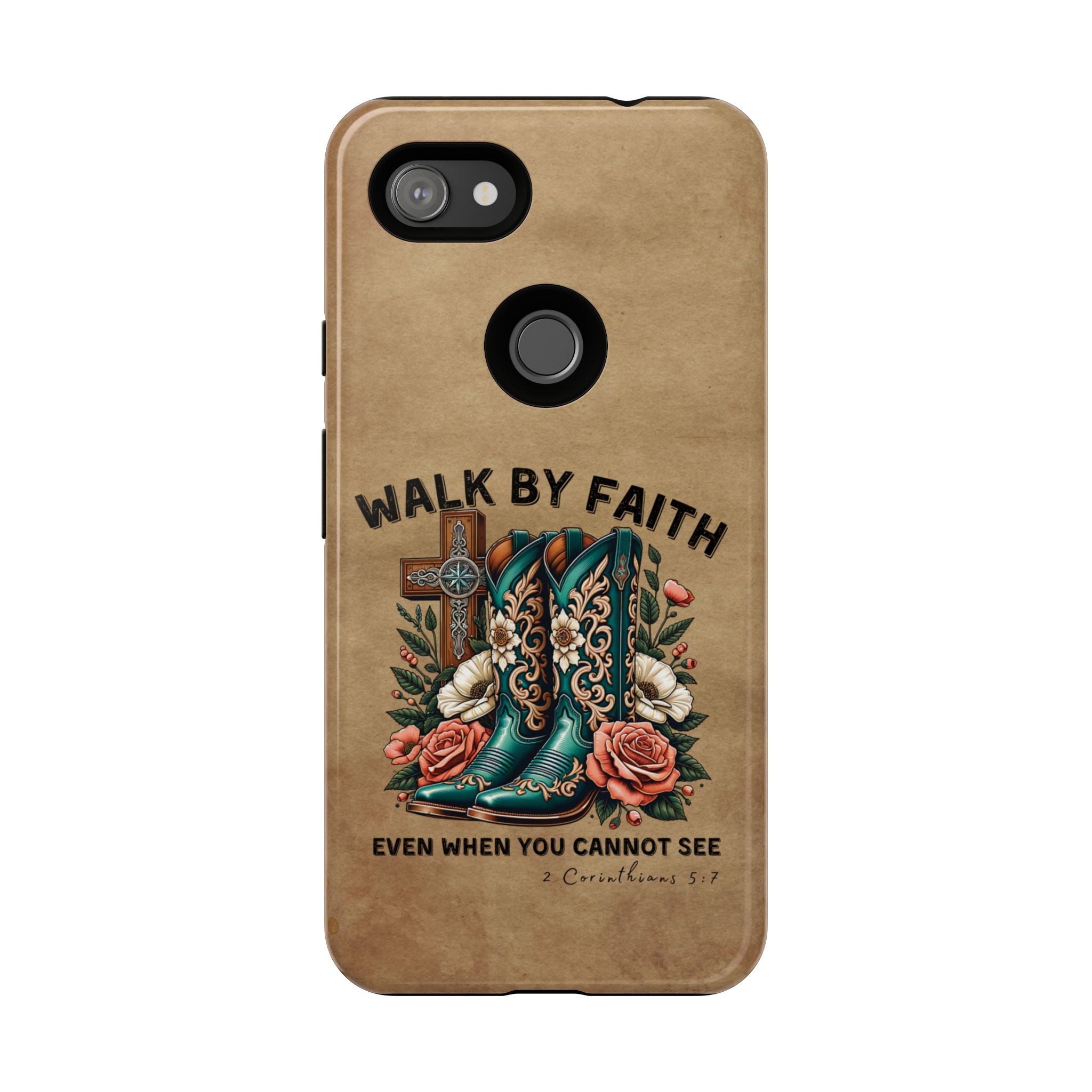 Walk By Faith Rustic Case