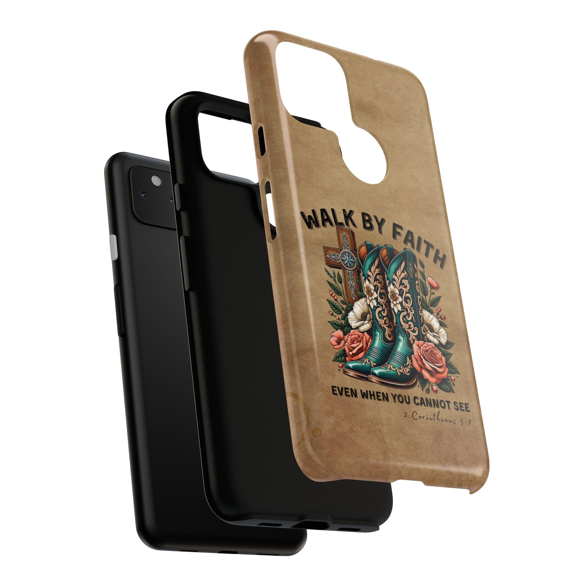Walk By Faith Rustic Case