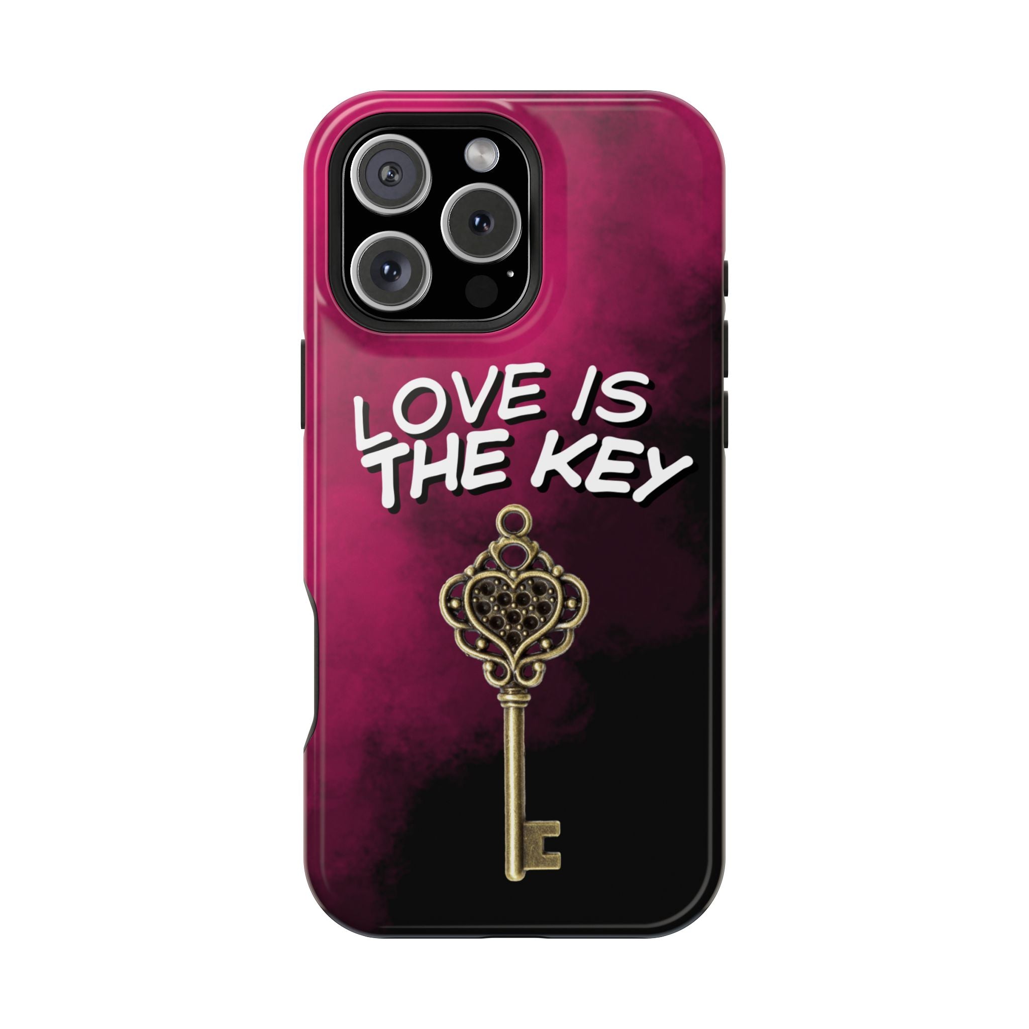 Love is the Key Phone Case
