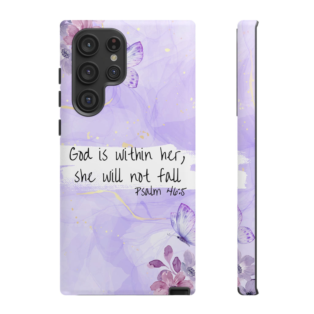God Is Within Her Non MagSafe phone Case
