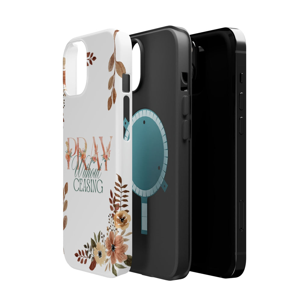 Pray Without Ceasing phone case