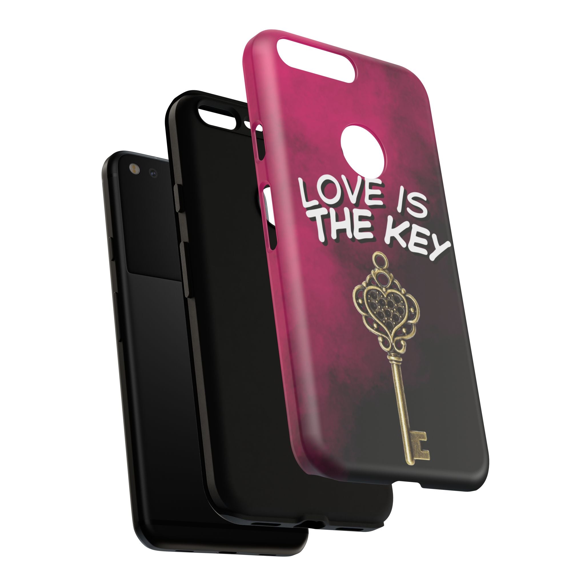 Love is the Key Phone Case