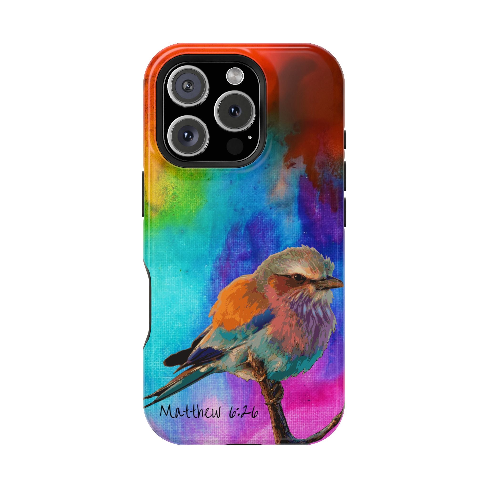 Consider the sparrow's watercolor phone case