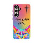 Jesus Right Meow Non MagSafe Phone Case
