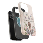 Armor of God (brown hair) phone case