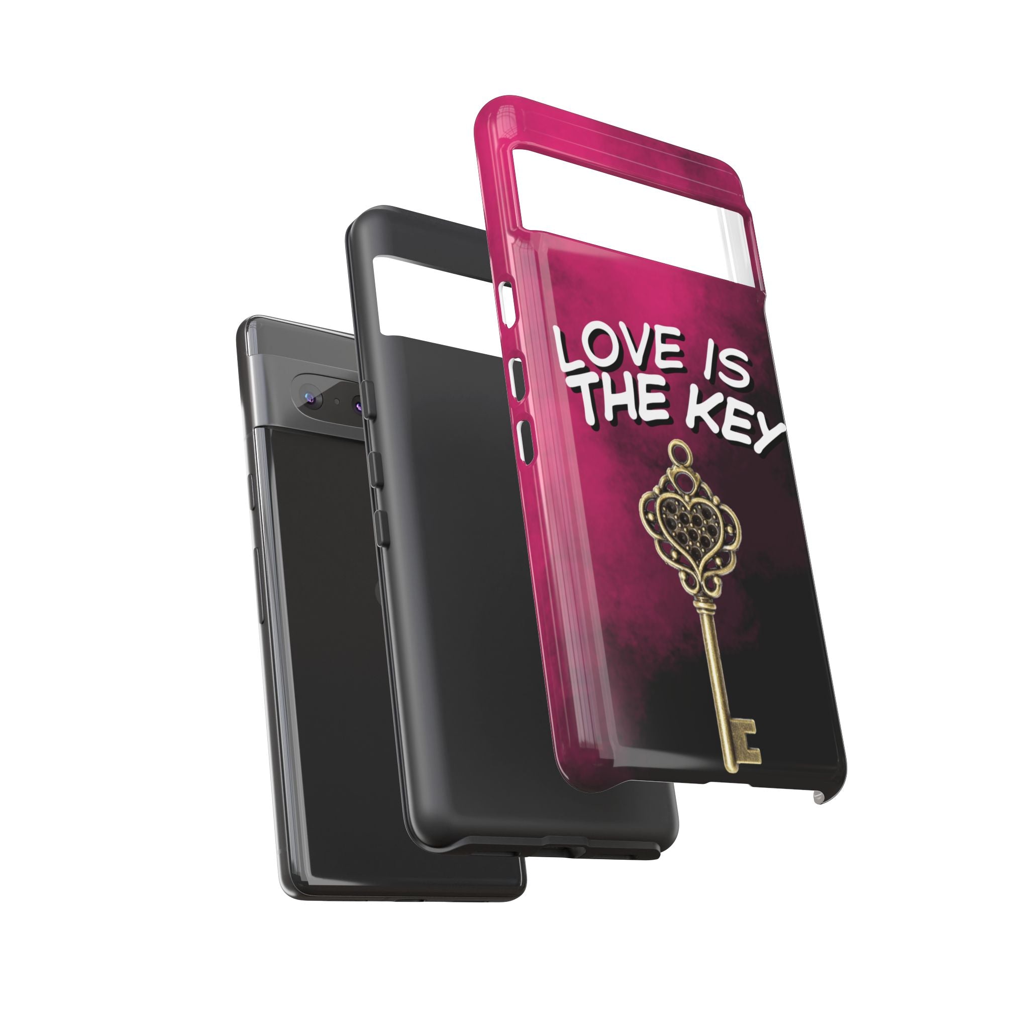Love is the Key Phone Case