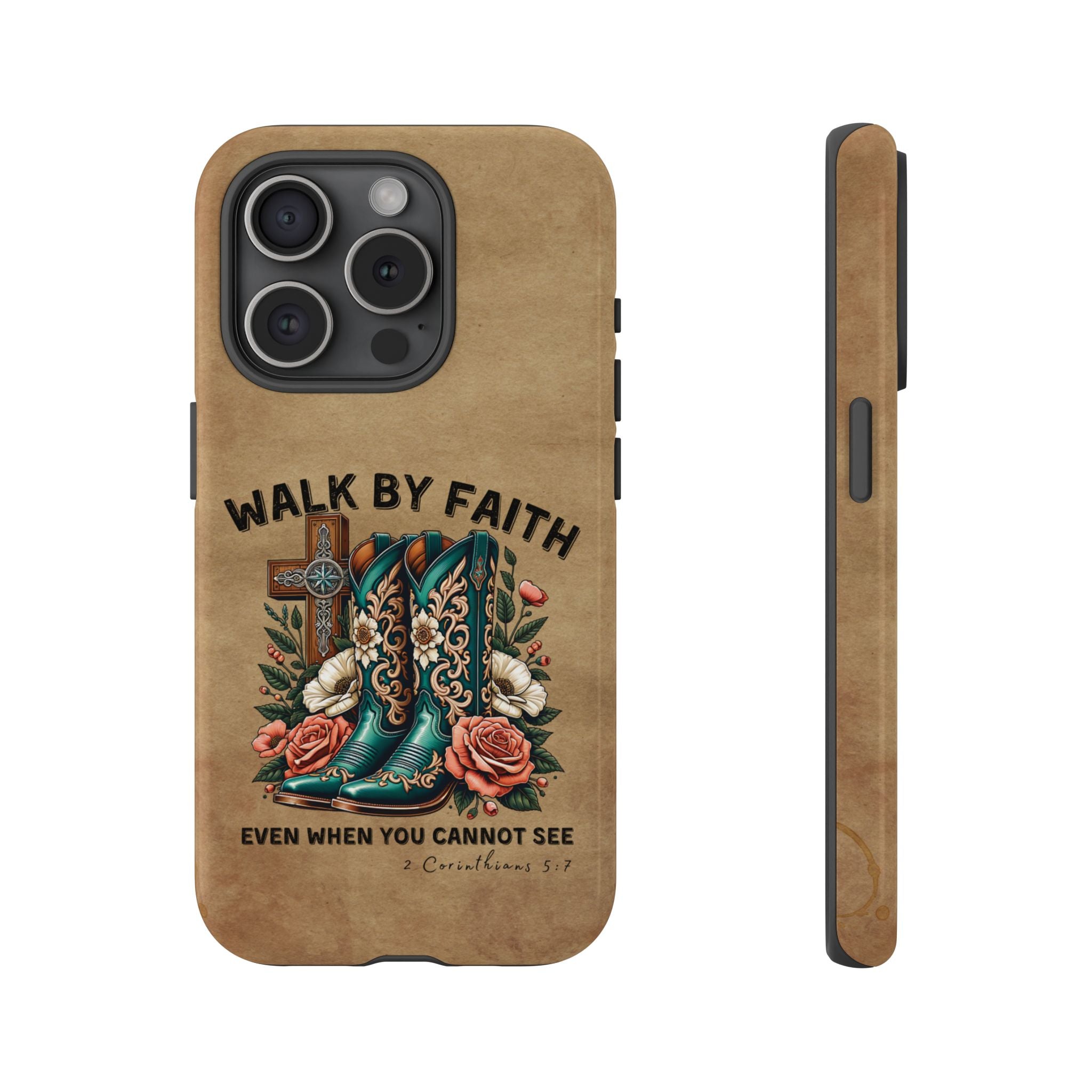 Walk By Faith Rustic Case