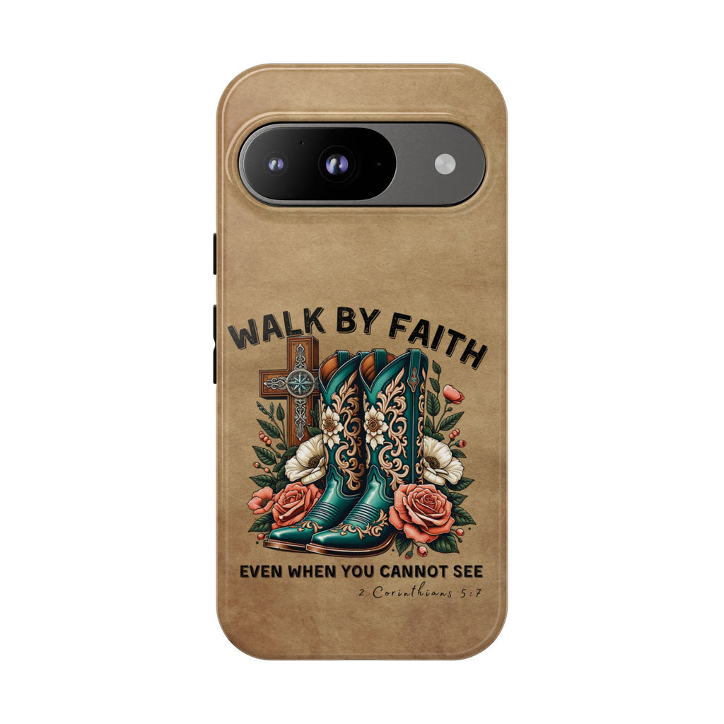 Walk By Faith Rustic Case